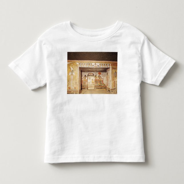 Camiseta De Bebé Dos cuartos de la tumba de Nefertari (Anverso)