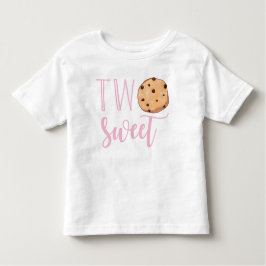 Camiseta De Bebé Dos dulces cumpleaños de Cocina Rosa