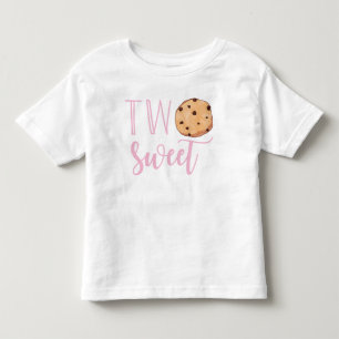 Camiseta De Bebé Dos dulces cumpleaños de Cocina Rosa