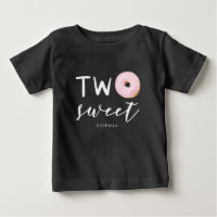 Dos dulces temas de Donut Segundo Fiesta de cumple