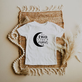 Camiseta De Bebé Dos El Segundo Cumpleaños De La Luna