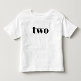 Camiseta De Bebé Dos - Feliz cumpleaños a los niños pequeños