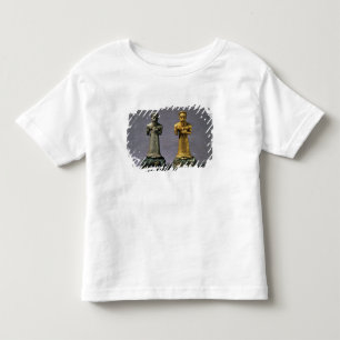 Camiseta De Bebé Dos figurillas de los hombres que llevan ofrendas