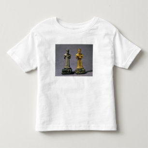 Camiseta De Bebé Dos figurillas de los hombres que llevan ofrendas
