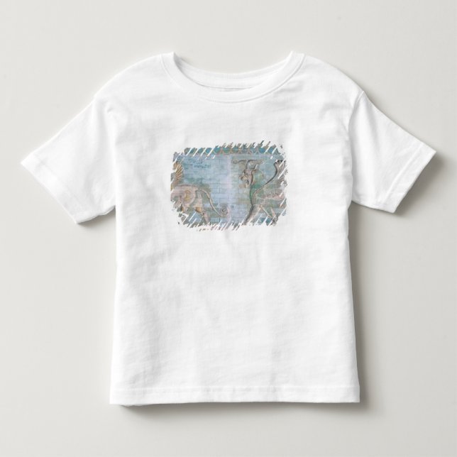 Camiseta De Bebé Dos grifos cons alas, del palacio de (Anverso)