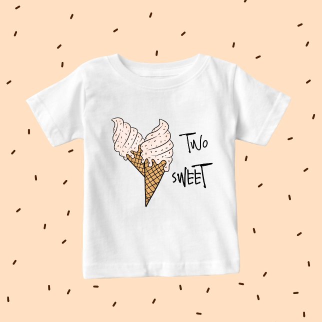 Camiseta De Bebé Dos helados (Subido por el creador)