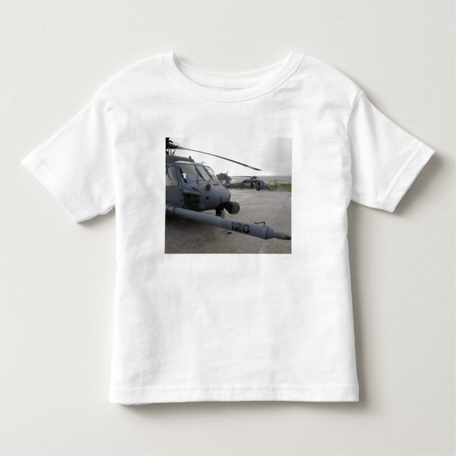Camiseta De Bebé Dos HH-60G Pave Hawks (Anverso)