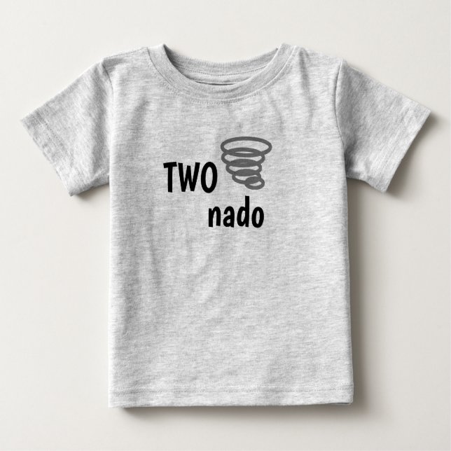Camiseta De Bebé Dos nado (Anverso)