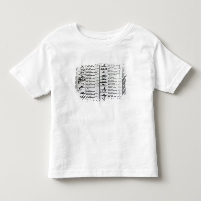Camiseta De Bebé Dos páginas de 'Orbis Sensualium Pictus (Anverso)