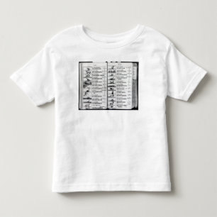 Camiseta De Bebé Dos páginas de 'Orbis Sensualium Pictus