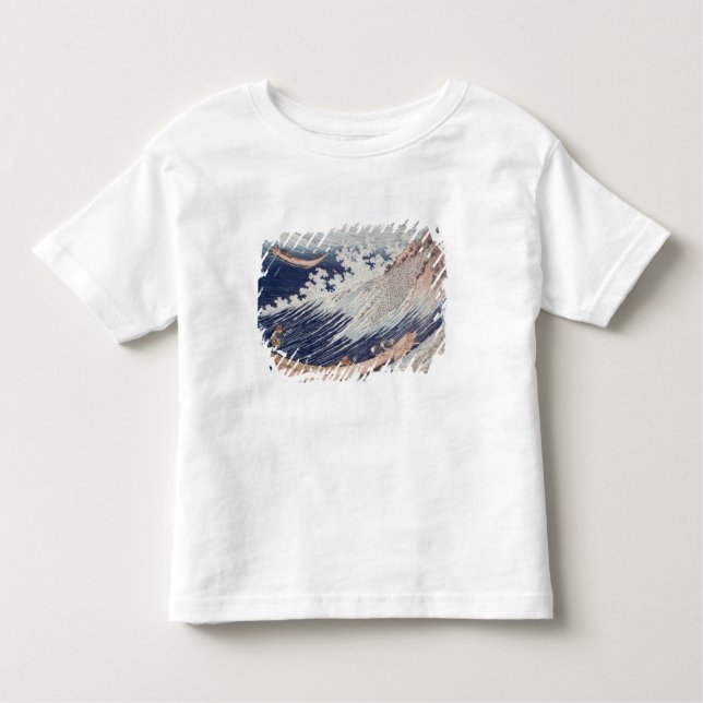 Camiseta De Bebé Dos pequeños barcos de pesca en el mar (Anverso)