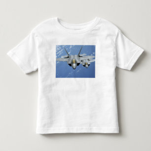 Camiseta De Bebé Dos rapaces F-22 vuelan sobre el Océano Pacífico