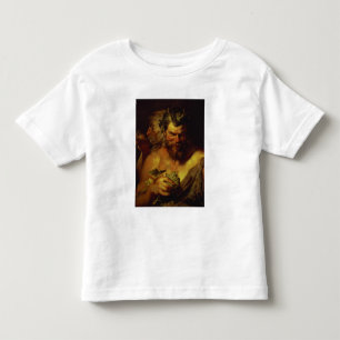 Camiseta De Bebé Dos sátiros (aceite en el panel)