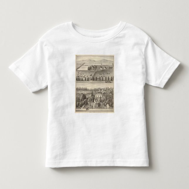 Camiseta De Bebé Dowling, residencias de Marston (Anverso)