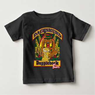 Camiseta De Bebé Doxie-Dopplebock-Beer