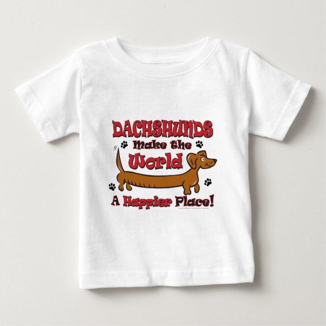 CAMISETA DE BEBÉ DOXIE-HAPPY (Anverso)