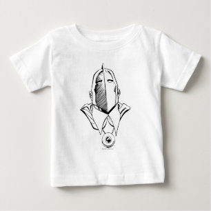 Camiseta De Bebé Dr. Fate Mask Outline