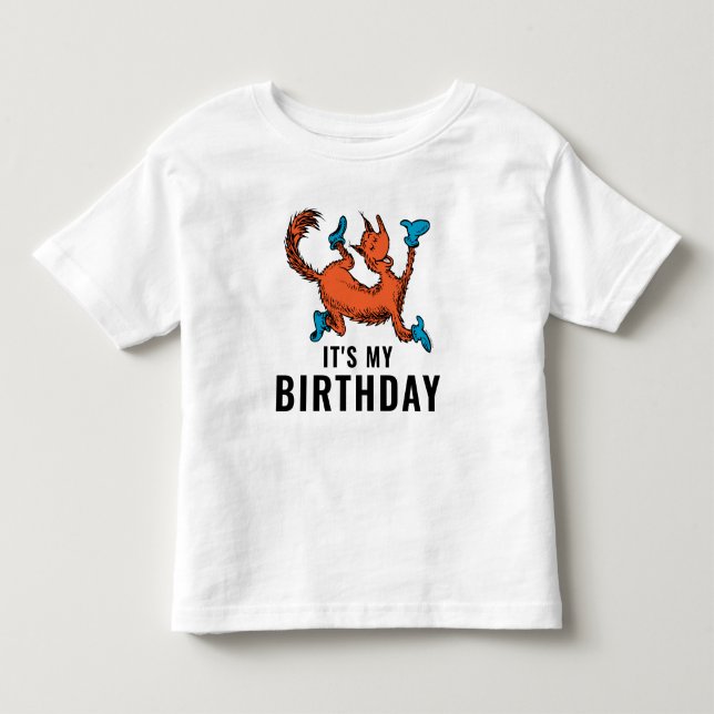 Camiseta De Bebé Dr. Seuss - Caracteres | Cumpleaños de los niños (Anverso)