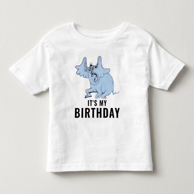 Camiseta De Bebé Dr. Seuss - Caracteres | Cumpleaños de los niños (Anverso)
