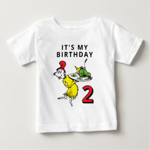 Camiseta De Bebé Dr. Seuss Character Confetti   Cumpleaños de los n