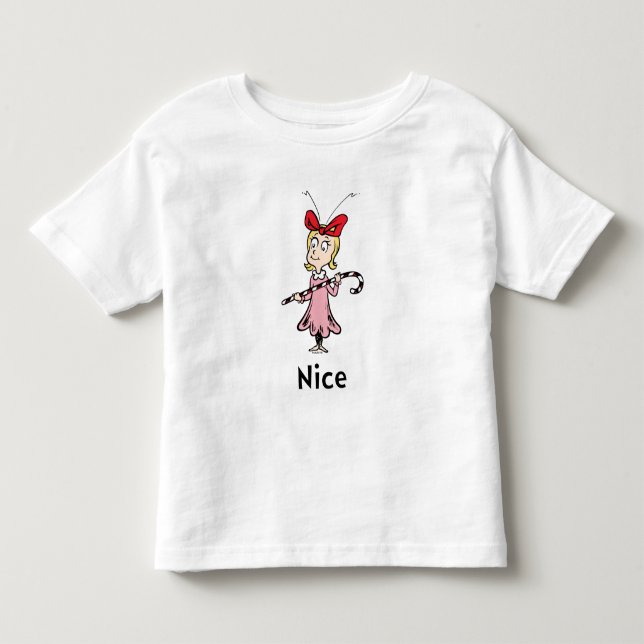 Camiseta De Bebé Dr. Seuss | Cindy-Lou Quién es Amable (Anverso)