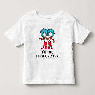 Camiseta De Bebé Dr. Seuss Cosa Uno Cosa Dos   Gemelas   Hermana Ma