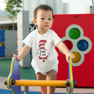 Camiseta De Bebé Dr. Seuss   El gato en el Gorra - Uno que soy