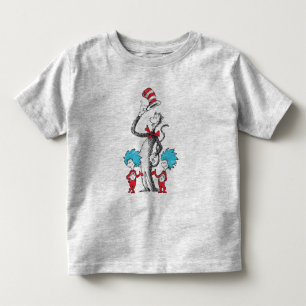 Camiseta De Bebé Dr. Seuss El gato en el sombrero, Cosa 1 y Cosa