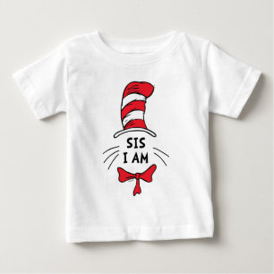Camiseta De Bebé Dr. Seuss El gato en el sombrero - Hermana soy