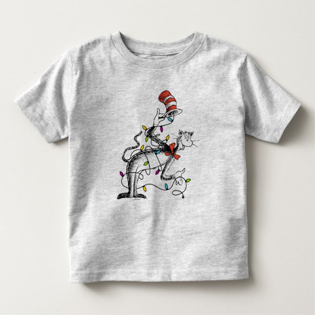 Camiseta De Bebé Dr. Seuss | El Grinch | Gato malicioso en Ha (Anverso)