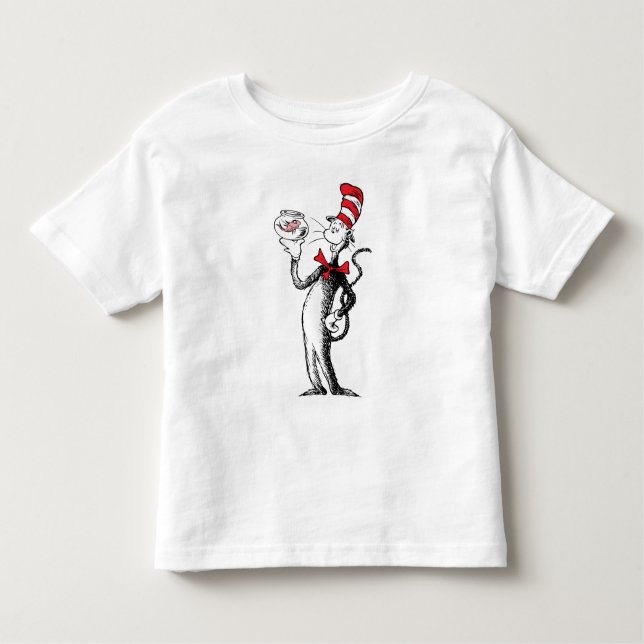 Camiseta De Bebé Dr. Seuss | Gato en el Gorra y Krinklebine (Anverso)