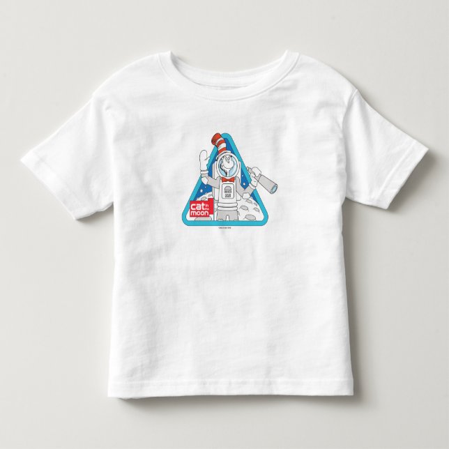 Camiseta De Bebé Dr. Seuss | Gato en el gráfico del espacio ultrate (Anverso)