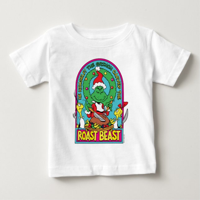 Camiseta De Bebé Dr. Seuss | Gráfico de Bruto Asado (Anverso)