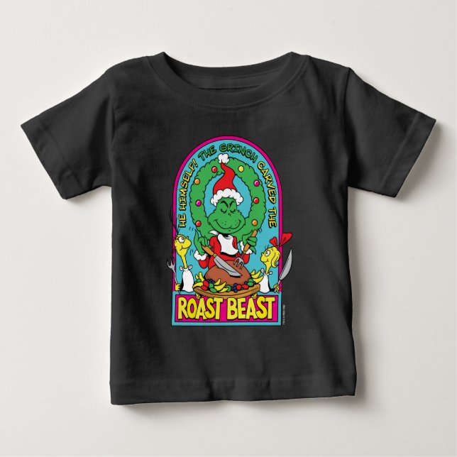 Camiseta De Bebé Dr. Seuss | Gráfico de la bestia asada (Anverso)