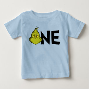 Camiseta De Bebé Dr. Seuss   Grinch Invierno Cumpleaños 1