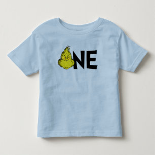 Camiseta De Bebé Dr. Seuss   Grinch Invierno Cumpleaños 1