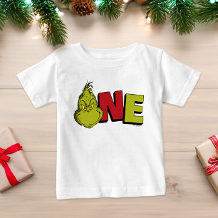 Camiseta De Bebé Dr. Seuss Grinch Primer Cumpleaños - Uno