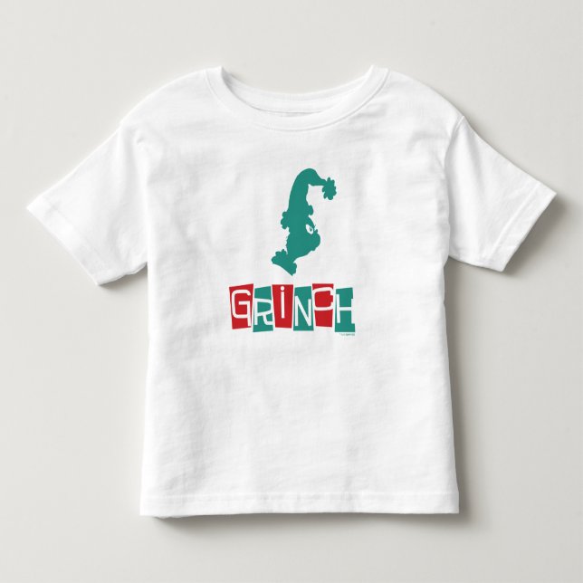 Camiseta De Bebé Dr. Seuss | Grinch - Rojo y Verde (Anverso)
