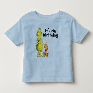 Camiseta De Bebé Dr. Seuss Grinch Winthday Birthday