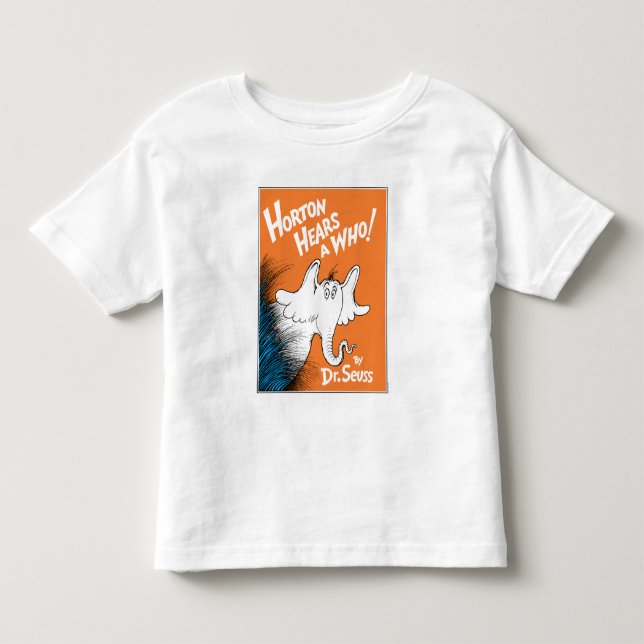 Camiseta De Bebé Dr. Seuss | Horton Oye A Who Book (Anverso)