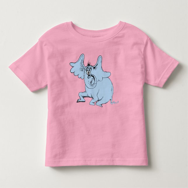 Camiseta De Bebé Dr. Seuss | Horton y el espectro del polvo (Anverso)