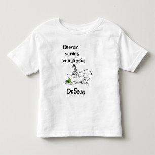 Camiseta De Bebé Dr. Seuss Huevos Verdes con Jamón en Español