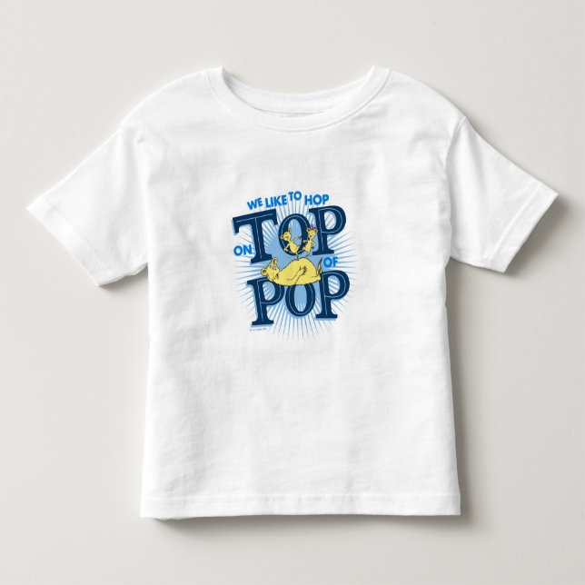 Camiseta De Bebé Dr. Seuss | Nos gusta saltar encima de Pop (Anverso)
