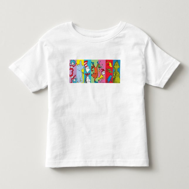 Camiseta De Bebé Dr. Seuss | Recorte de Personaje (Anverso)