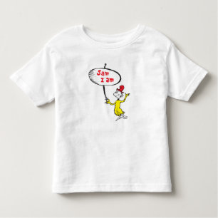 Camiseta De Bebé Dr. Seuss   Rótulo de Sam-I-Am