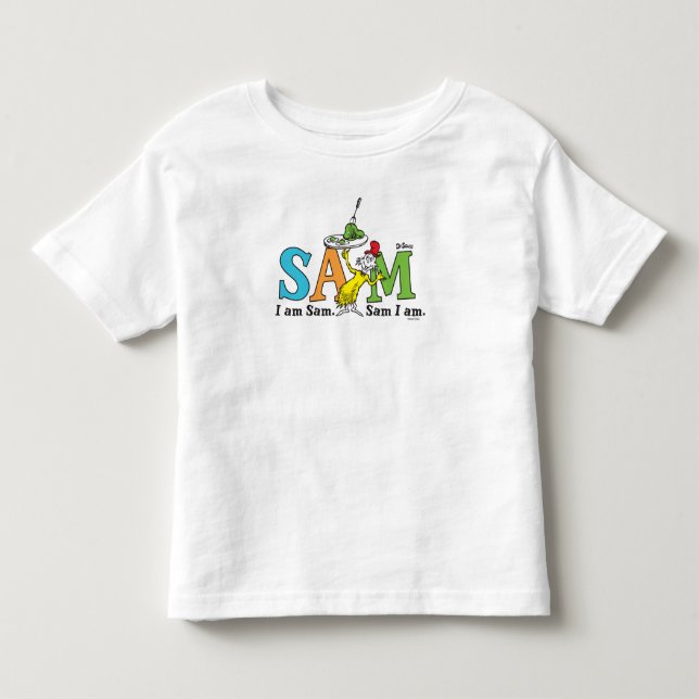 Camiseta De Bebé Dr. Seuss | Soy Sam. Sam soy yo. (Anverso)