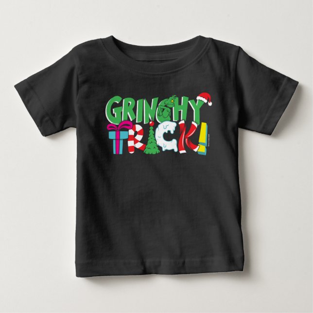Camiseta De Bebé Dr. Seuss | Truco Gruñón (Anverso)