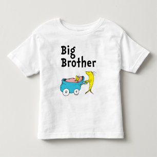 Camiseta De Bebé Dr. Seuss   Un pez dos peces   Hermano mayor