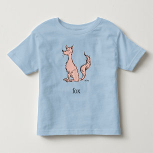Camiseta De Bebé Dr. Seuss Zorro Rosa