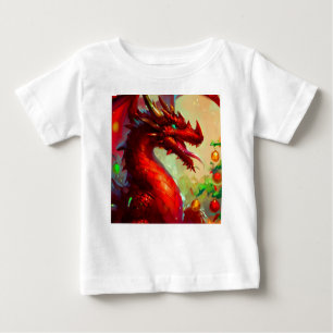 Camiseta De Bebé Dragón 1 de los navidades